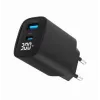 Mobilās ierīces lādētājs Gembird TA-UC-PDQC30LCD-BK-01 Ātrā uzlāde Melns