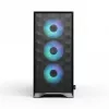 PC Case Fractal Design Pop 2 Air Melns TG RGB Midi Tower — ATX/Micro-ATX/Mini-ITX, 3x120mm priekšā, 1x120mm aizmugurē, 2.5 collu+3.5 collu nodalījumi