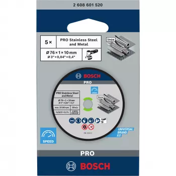 Bosch 2 608 601 520 leņķa slīpmašīnas piederums griešanas disks