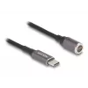 Strāvas kabelis DeLOCK 80781 0,15m USB C 8 kontaktu 20V