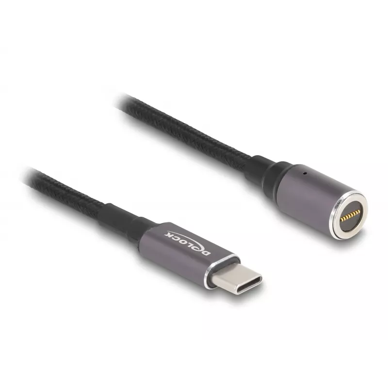 Strāvas kabelis DeLOCK 80781 0,15m USB C 8 kontaktu 20V