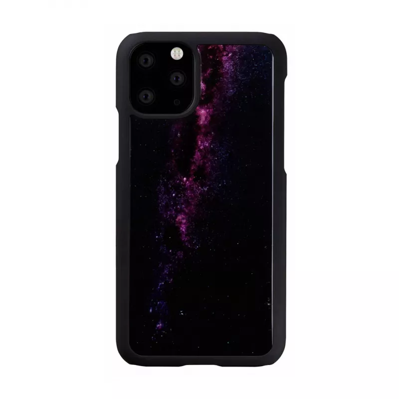 Telefona maciņš iKins iPhone 11 Pro — piena ceļa melns aizsargapvalks