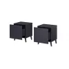 Naktsgaldiņš cama meble NOVA 44×40×52 cm, 1 atvilktne, tumši zils matēts