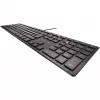 CHERRY KC 6000 Slim tastatūra universāla USB QWERTZ vācu melna