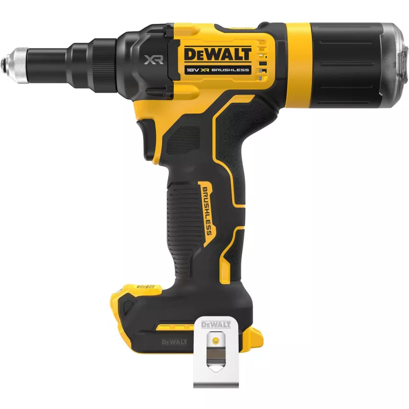 DeWALT DCF403NT-XJ kniedes pistole melna, dzeltena 2,4, 3,2, 4, 4,8 mm 10000 kN