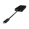 Linksys Belkin - Videoadapters - USB-C (M) uz HD-15 (VGA), DVI-I, HDMI, DisplayPort (W) - 4K atbalsts - Melna (AVC003BTBK)
