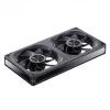 Jonsbo ZA-240 Infinity Mirror ARGB 240mm PWM šķidruma dzesētāja radiators ar ARGB ventilatoriem