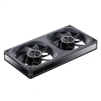 Jonsbo ZA-240 Infinity Mirror ARGB 240mm PWM šķidruma dzesētāja radiators ar ARGB ventilatoriem