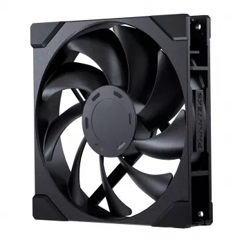 Phanteks M25 Gen2 140mm PWM korpusa ventilatori - 3 gab. iepakojums, melns