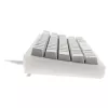 Mehāniskā TKL spēļu tastatūra XTRFY K5 RGB — bez ciparu bloka, caurspīdīga/balta