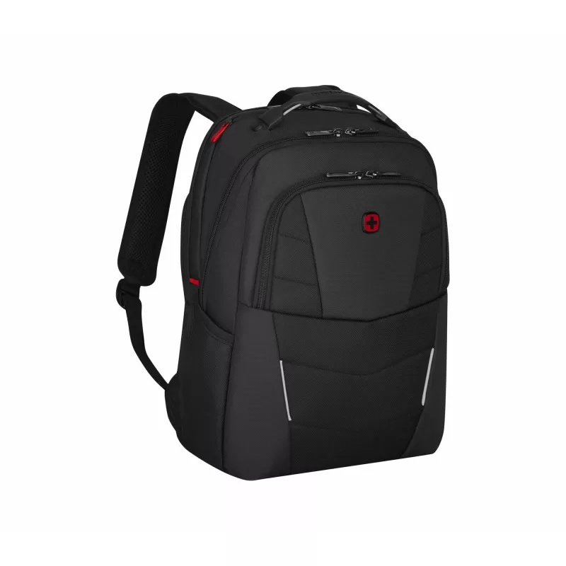 Ikdienas mugursoma Wenger SwissGear Altair melna poliesters PVC 79% pārstrādāts