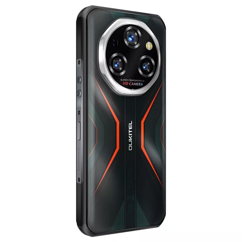 Viedtālrunis Oukitel WP55 6,6 collu 12 GB 256 GB DS 11000 mAh oranžs