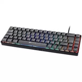 GAMIAC TKL69G SF spēļu tastatūra, Kailh Zils - melna/pelēka