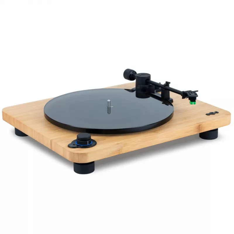 The House Of Marley EM-JT010-SB audio atskaņotājs ar siksnas piedziņu Melns, Koks