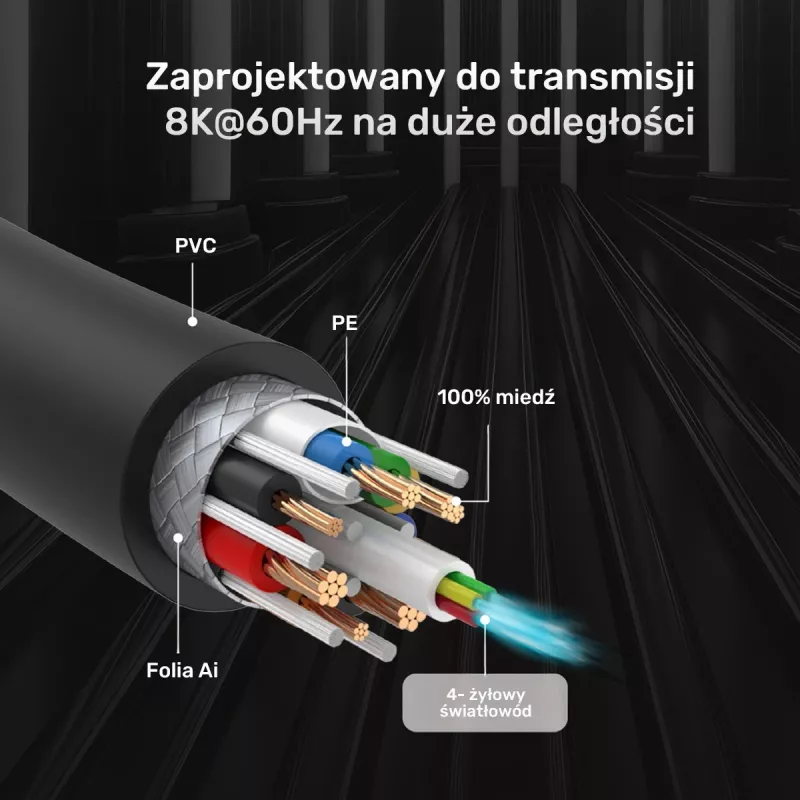 UNITEK C11086GY01-5M HDMI kabelis HDMI Type A (Standard) melns, pelēks