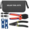 Qoltec Solar Tool Kit Saderīga ar MC4 Connectors | Crimping Tool + Stripping Pliers