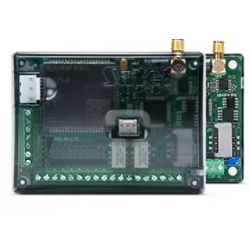 Monitoringa modulis SATEL GPRS-A LTE ar korpusu un antenu (modelis GPRS-A-LTE)