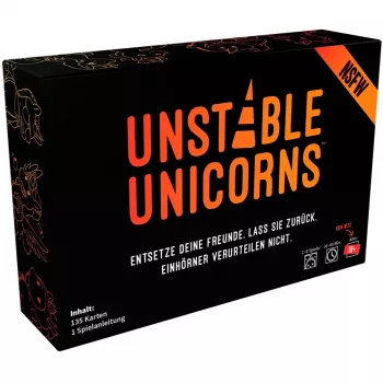 Unstable Unicorns NSFW, kāršu spēle