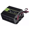 Invertera strāvas adapteris zaļa Cell INV06 12 V līdz 230 V 150 W 50 Hz C tipa spraudnis, 85% efektivitāte, melns