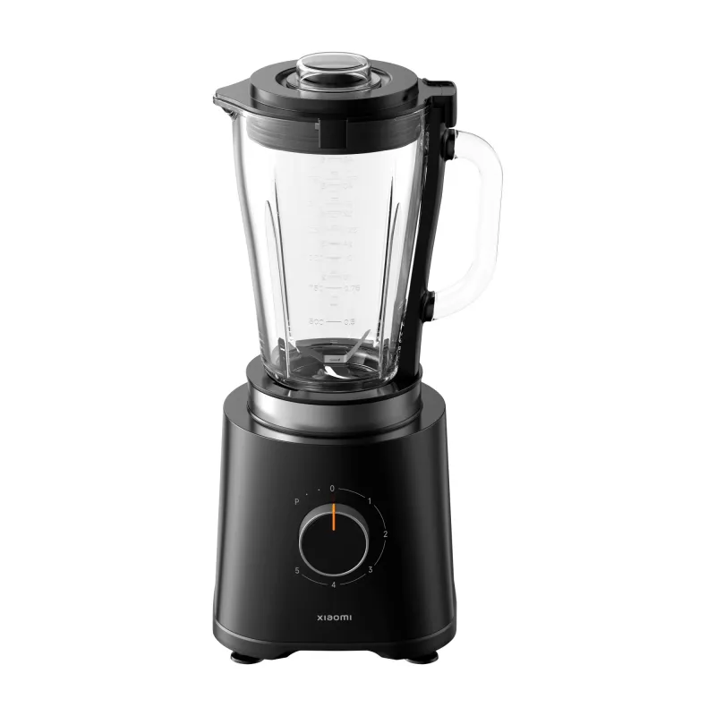 Vārīšanas blenderis Xiaomi BHR8936EU — 600 W, 1,75 L bļoda, 5 ātrumi, rotējoša vadība, nerūsējošā tērauda asmeņi, melns