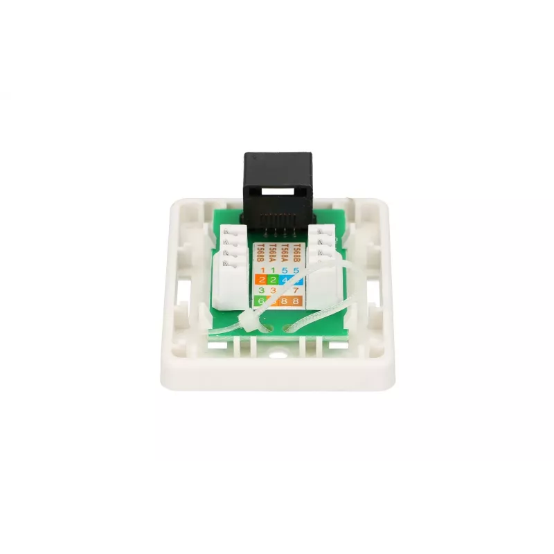Extralink virsmas ligzda, 1x RJ45 CAT5E UTP