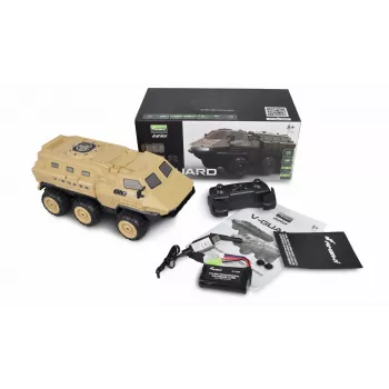Amewi V-Guard bruņumašīna 6WD 1:16 RTR tālvadības RC modelis ar elektromotoru (22585)