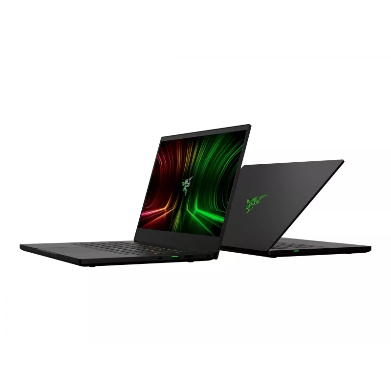 Laptop Razer Blade 14 — 14 inch QHD+ 120 Hz OLED, AMD R9-365, 32GB RAM, 1TB SSD, NVIDIA GeForce RTX 5070, English backlit tastatūra, 2‑year warranty