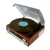 Audio atskaņotājs Camry CR 1168 — melns ar koka apdari, 33/45 RPM, iebūvēti skaļruņi, RCA izeja