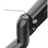 Maclean MC-860N Monitora stiprinājums ar gāzes atsperi, 13-27 inch, 8 kg, melns