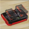 Einhell Power-X-Twincharger 3 A akumulatora lādētājs iekštelpām melns - sarkans (4512069)