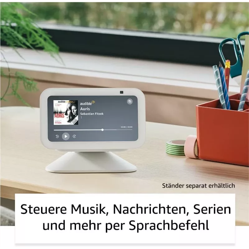 Viedais skaļrunis Amazon Echo Show 5 (3. paaudze), melns