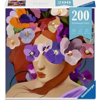 Puzle Ravensburger Puzzle Moment violeta — 200 gabali, kompakts formāts
