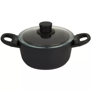 Katls BALLARINI 75002-920-0 apaļš melns alumīnija 20 cm