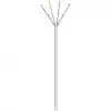 Wentronic Goobay CAT 6 tīkla kabelis, U/UTP, pelēks, 100 m - CCA, AWG 24/7 (vīts), PVC (93884)