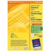 Avery - Etiķetes - Baltas - 42,3 X 70 Mm 2100 etiķetes (100 loksnes X 21) (3652)