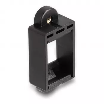 DeLOCK Keystone turētājs snap-in rāmis melns 18mm x 40mm x 10mm