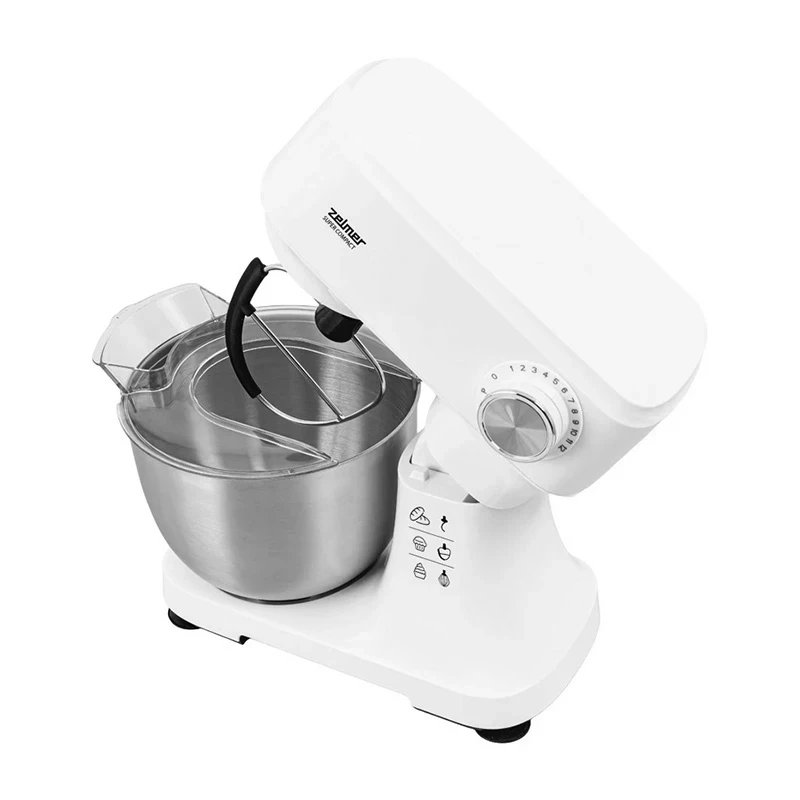 Planetārais mikseris Zelmer ZKR1340 - 600 W, 3,5 L bļoda, balts