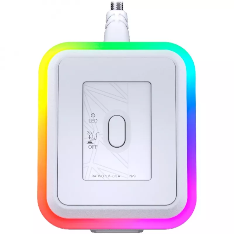 pele ENDORFY EY0F002 piemērota abām rokām RF Wireless USB Type-A Balta