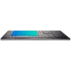 Bezvadu tastatūra CLEVETURA CLVX 1 Touch-On-Keys AI, ANSI US Windows izkārtojums, šķērveida slēdži, alumīnija korpuss, interaktīva RGB apgaismojums