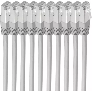 Tīkla kabelis ShiverPeaks BS75713-H-SET10 3m Cat6 S/FTP
