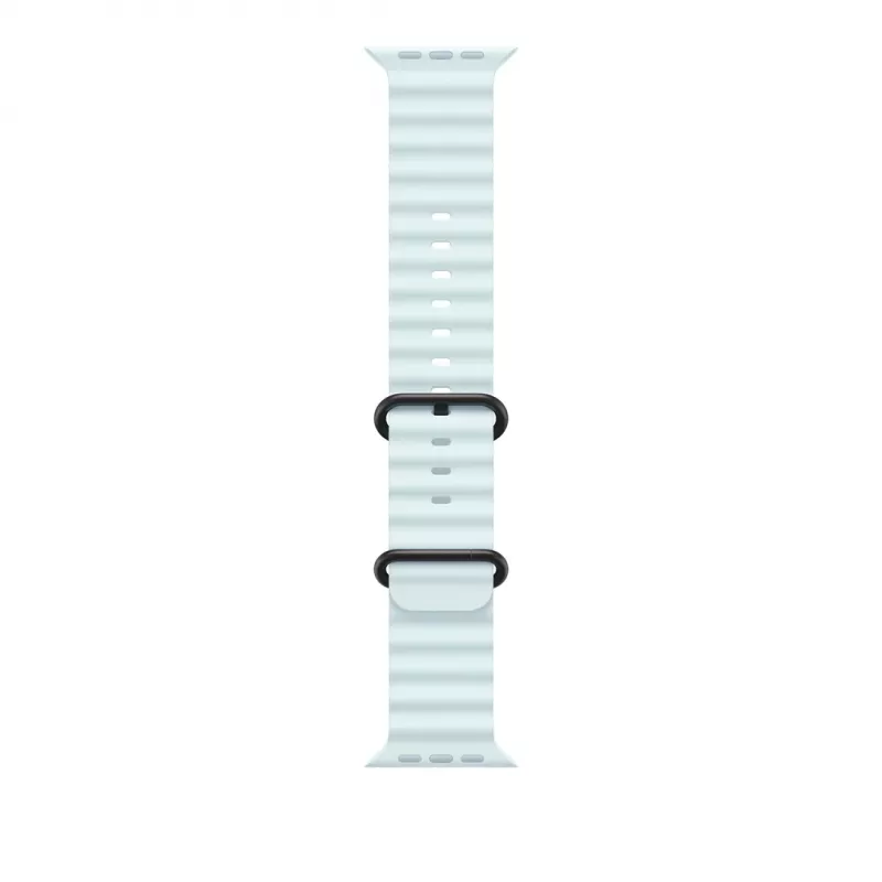 Apple 49mm Ice Zils Ocean Band - Melns Titanium Finish