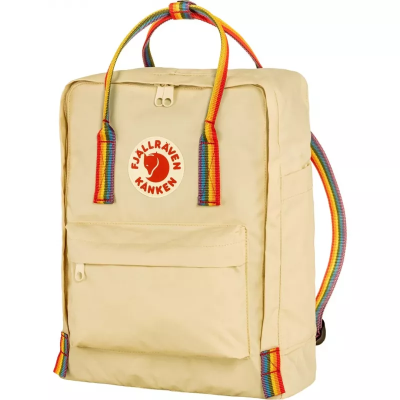 Fjällräven Kanken Rainbow mugursoma Ikdienas mugursoma Ozola Vinylon