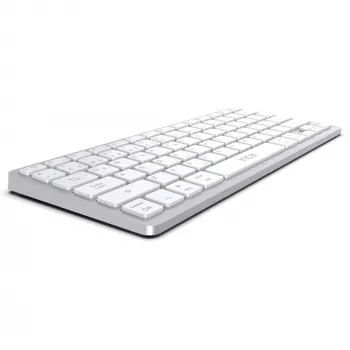 INCA klaviatūra IBK-565BT BT 5.0, viedā, akumulators 150 st., 8–10 m, sudraba
