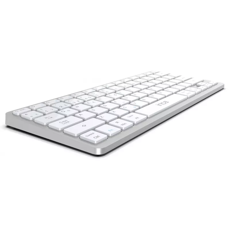 INCA klaviatūra IBK-565BT BT 5.0, viedā, akumulators 150 st., 8–10 m, sudraba