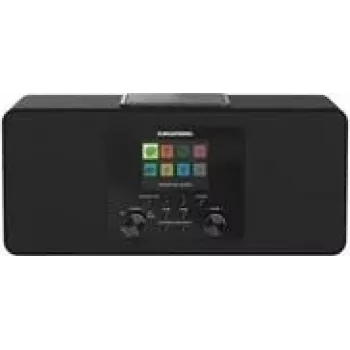 Grundig DTR 6100 2.1 DAB+ WEB Portable Analog & digital Melns
