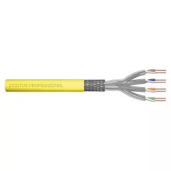 CAT 7A S/FTP datu kabelis - Verlegekabel, 1000 m, Simplex, Cca, GHMT PVP sertificēts