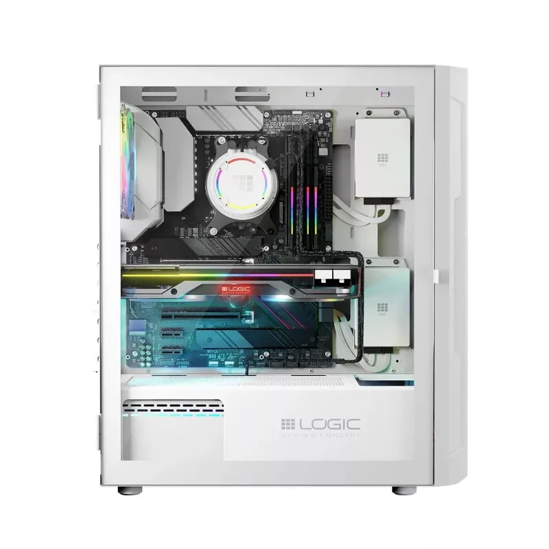 Logic ARAMIS ARGB MINIDI USB 3.0 korpuss balts