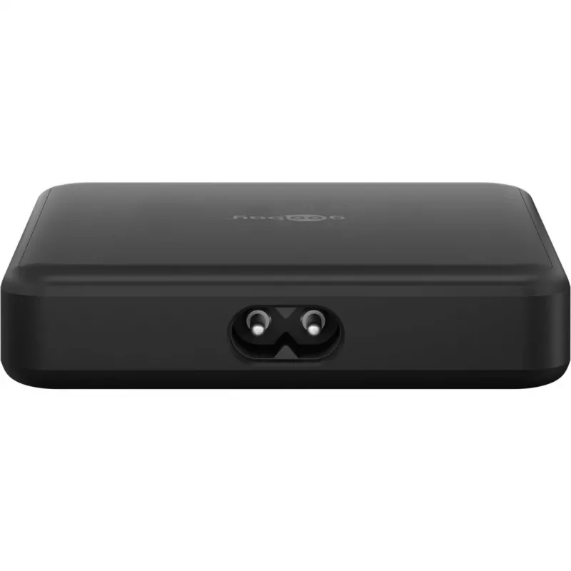 GOOBAY multiportu USB-C PD GaN galda lādētājs 65 W, melns
