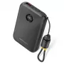 Ārējais akumulators Vention FKAB0-C 10000 mAh, 2× USB-C + 1× USB-A, 22,5 W, melns
