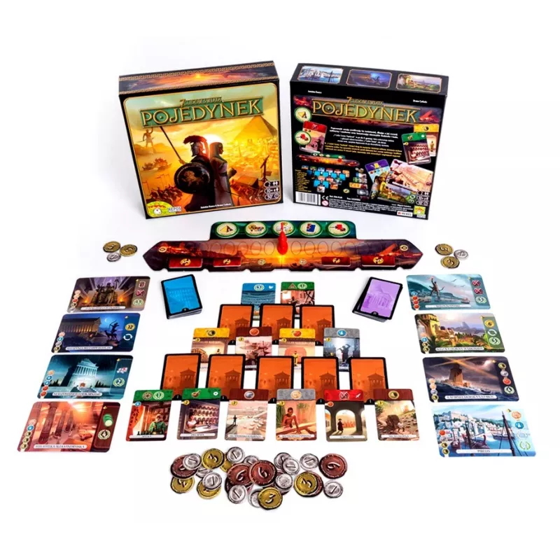 Galda spēle 7 WONDERS OF THE WORLD - DUEL (POĻU VERSIJA)